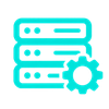 Website hosting costs icon